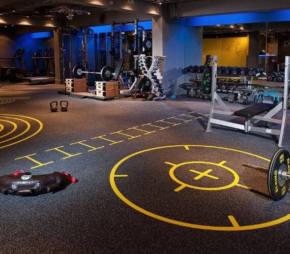 rubber gym flooring