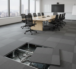 Raised access flooring in dubai