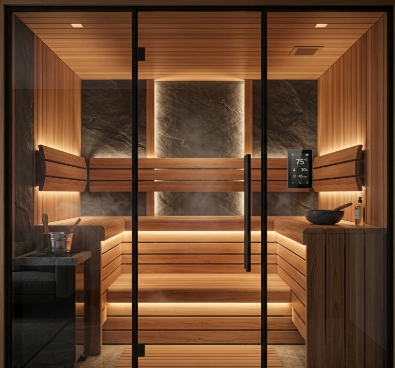 sauna room builders