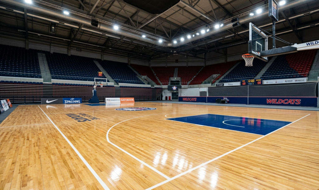 sports wooden flooring indoor basketball court uae