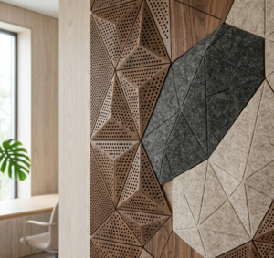 acoustic wooden panels