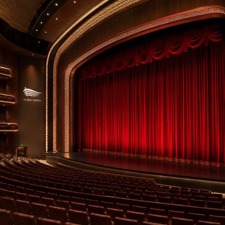 Auditroium curtains