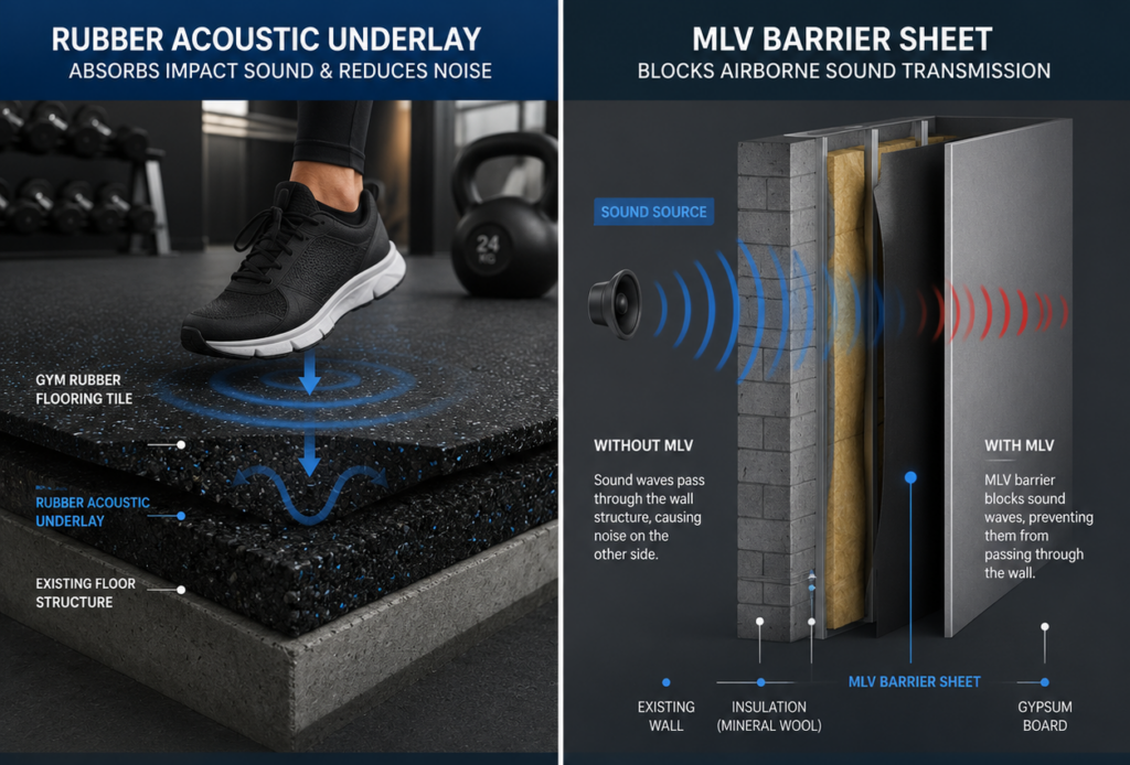 mlv / acoustic underlay