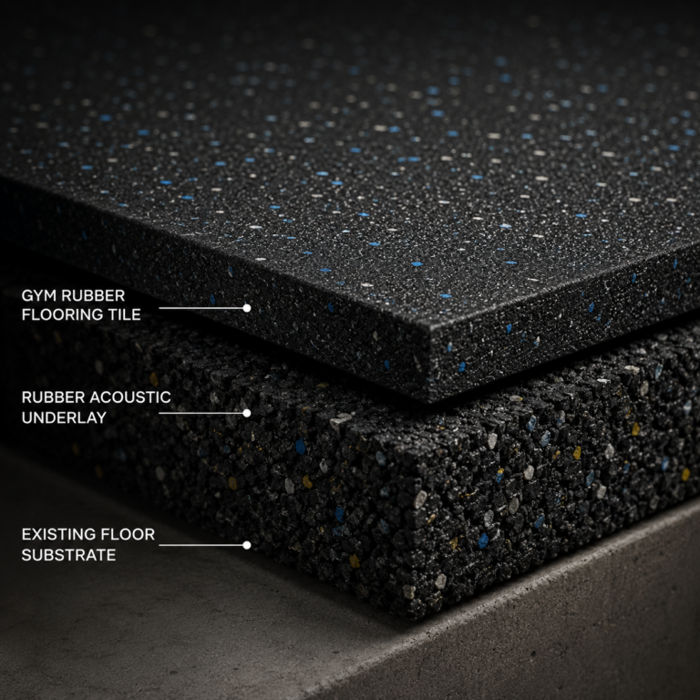 gym acoustic underlay